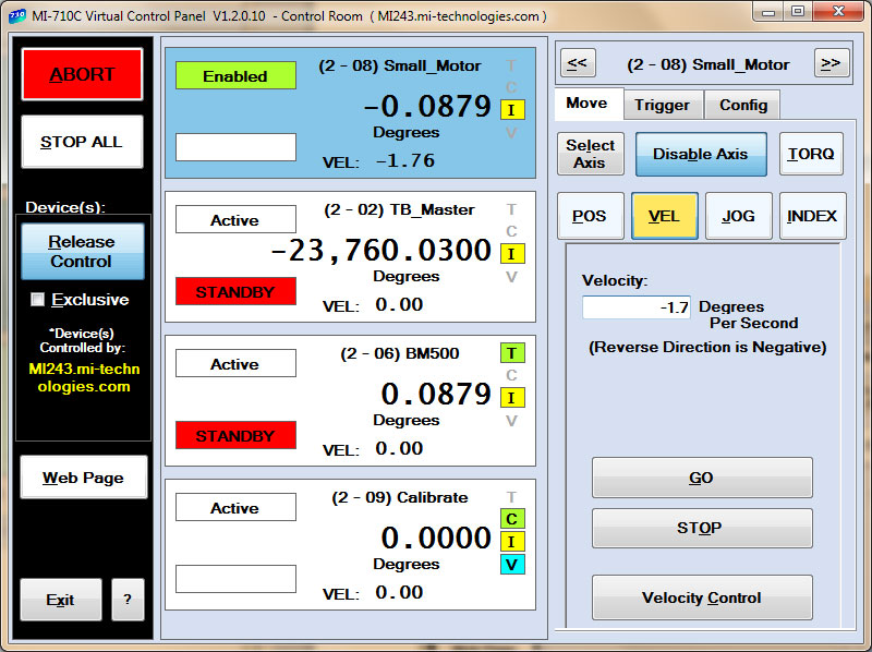 Virtual Control Panel Software